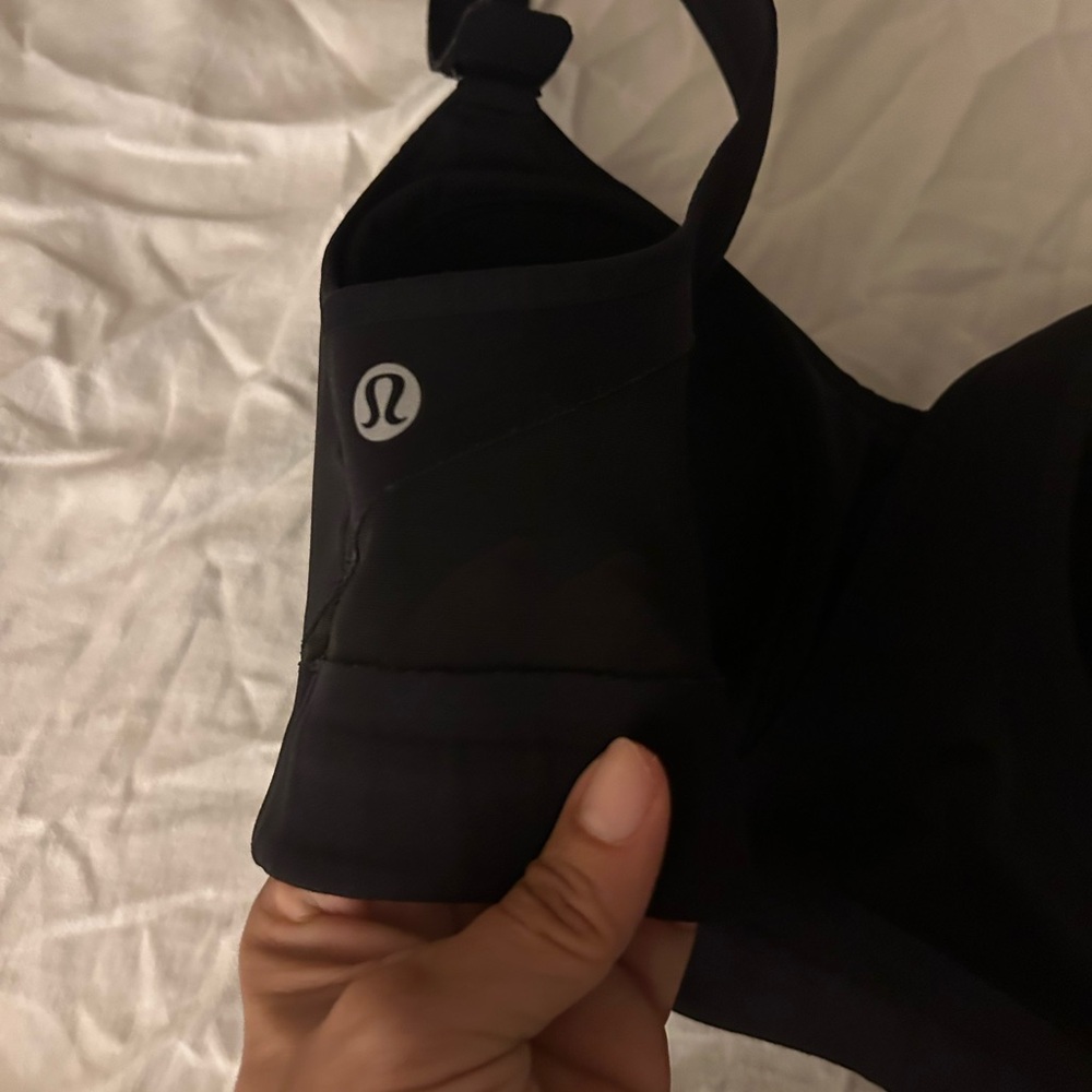 Lululemon Black Sports Bra Size 32dd